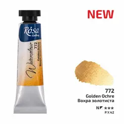 Akvarelové barvy Rosa 10 ml 772 golden ochre
